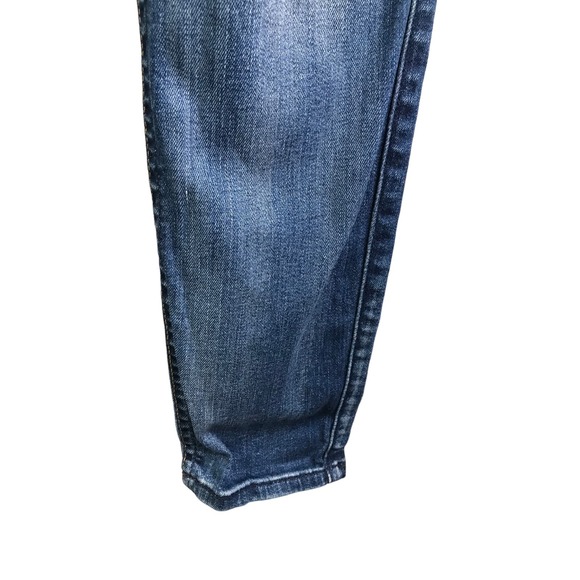 7 For All Mankind Women's The Ankle Skinny Jeans Mid-Rise Blue Denim Cotton 26 - Picture 9 of 14